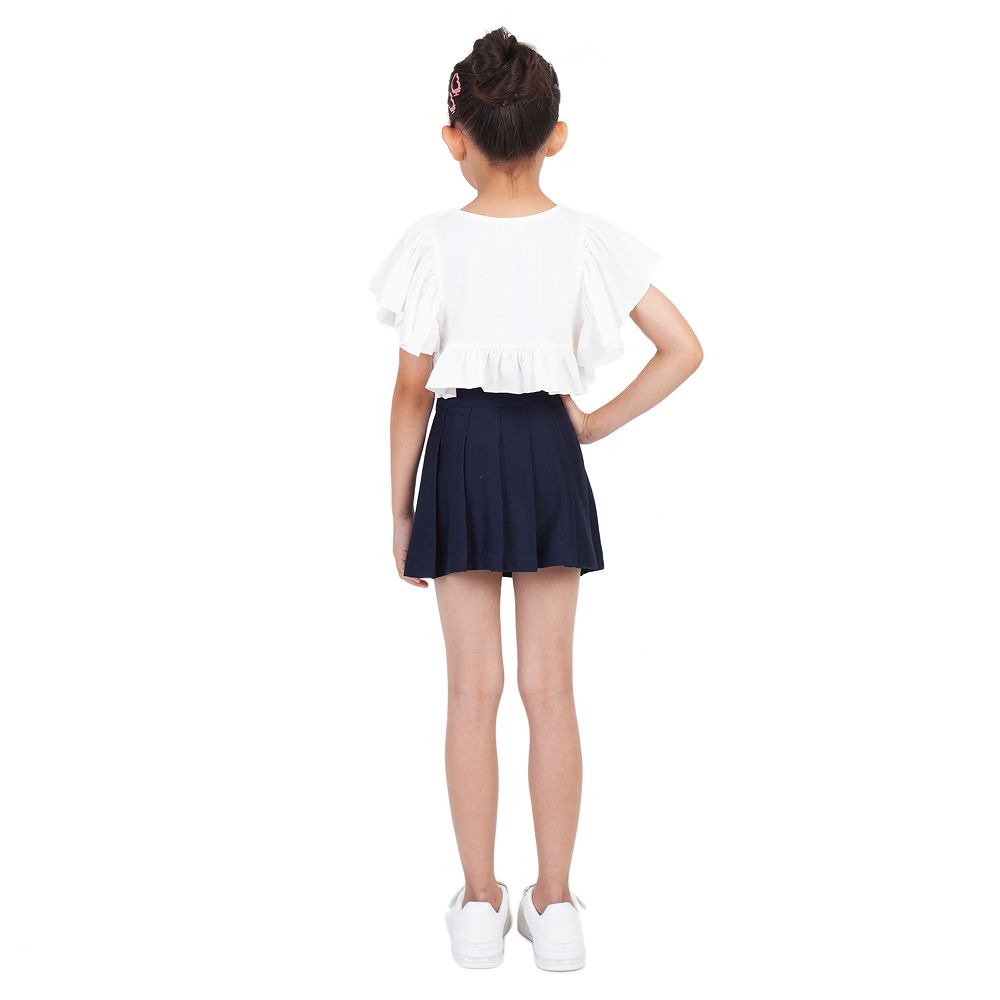 MESTYLE เสื้อยืด MARINE สีขาวครีม ไซซ์ 7 ปี