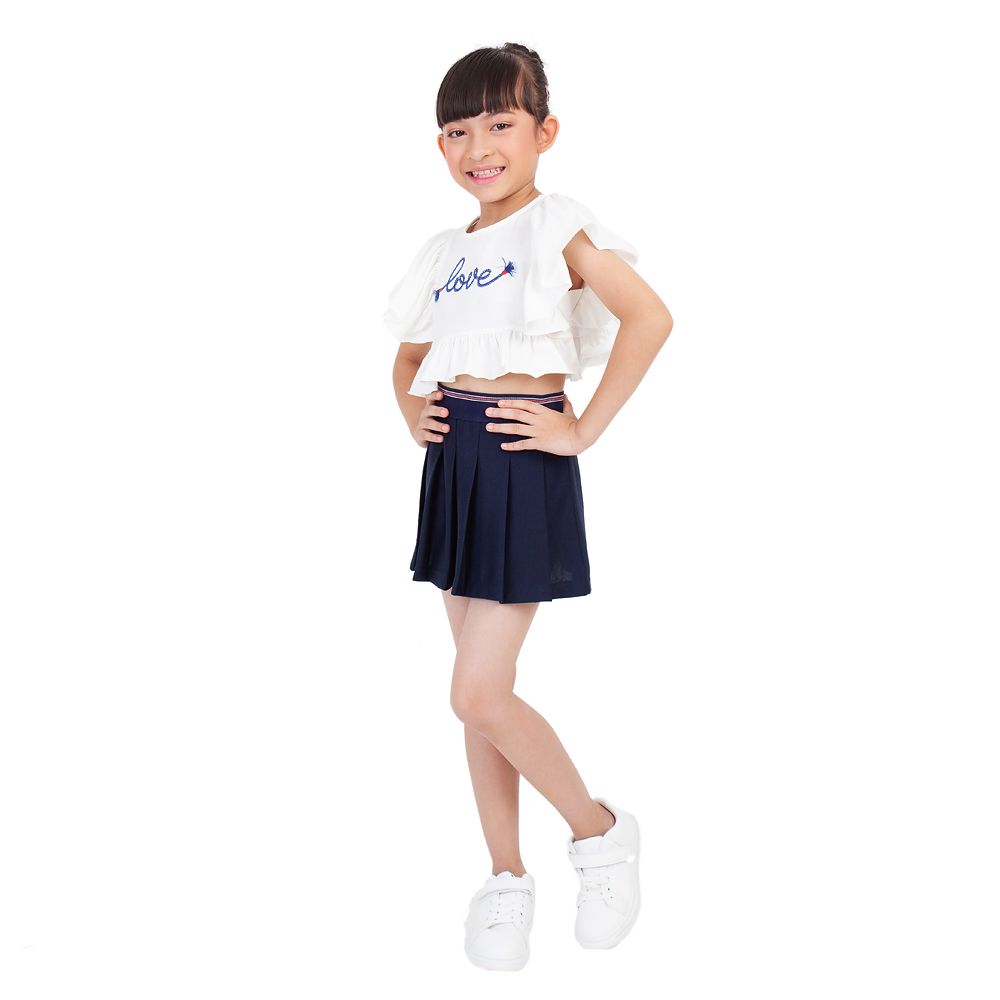 ME STYLE S/S T-SHIRT MARINE CREAM WHITE 9 YEARS