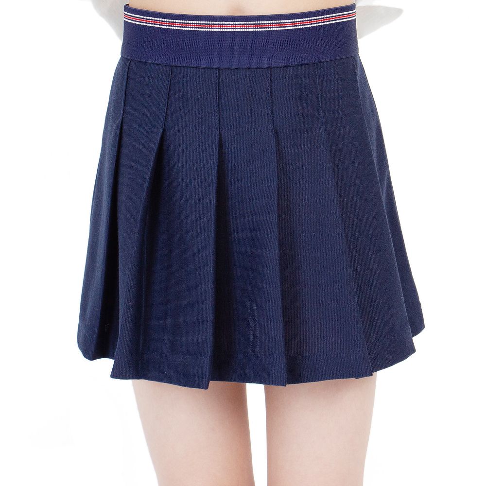MESTYLE KNIT SKIRT MARINE NAVY BLUE SIZE 9 YEARS