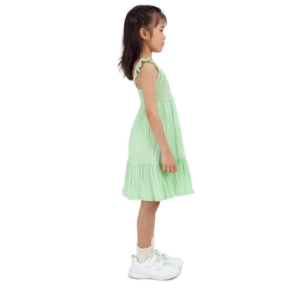 ME STYLE ชุดกระโปรงผ้ายืด RETRO สีเขียวอ่อน ไซส์ 9