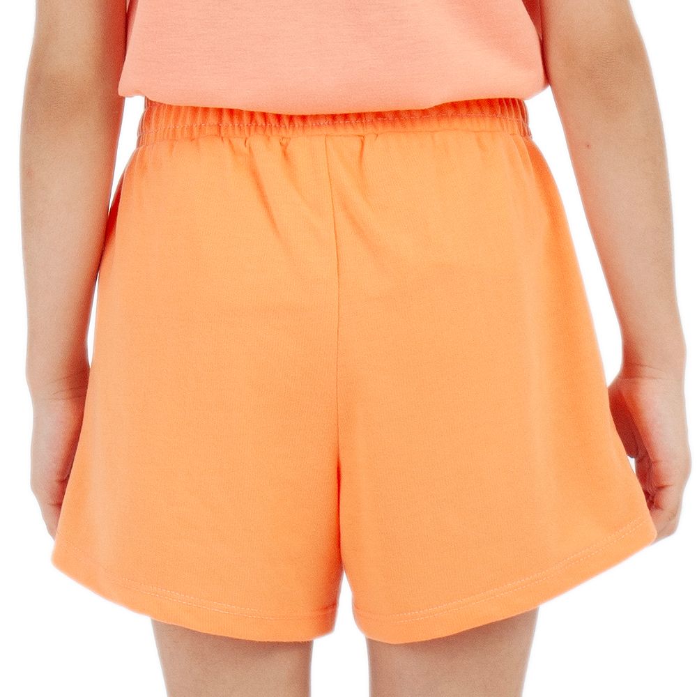 ME STYLE กางเกงขาสั้นผ้ายืด สีส้ม ไซส์ 9