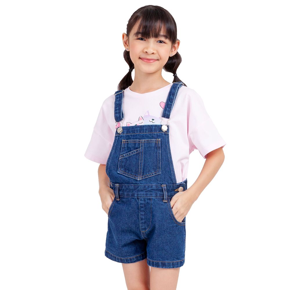 MESTYLE OVERALL PICNIC MIDDLE DENIM SIZE 9