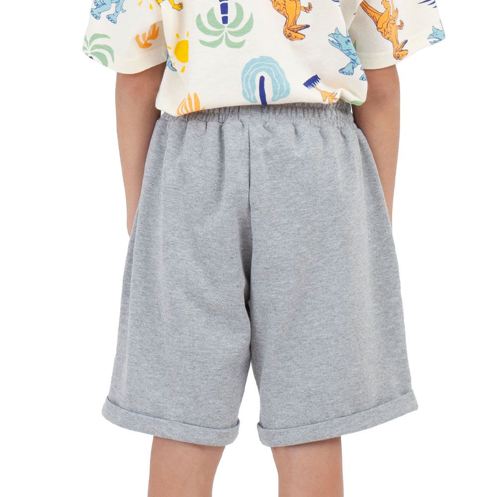 MESTYLE KNIT SHORTS JUNGLE GREY SIZE 7