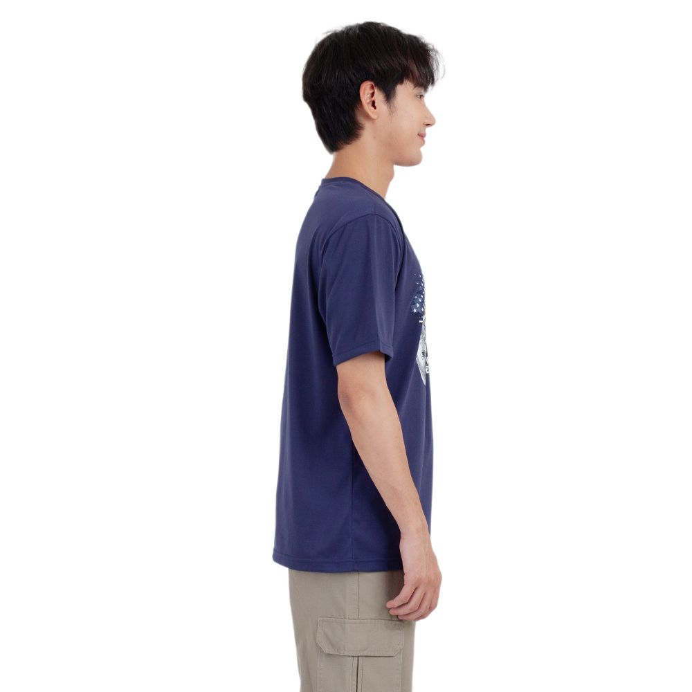 ME STYLE เสื้อยืดพิมพ์สีกรม ไซส์ M