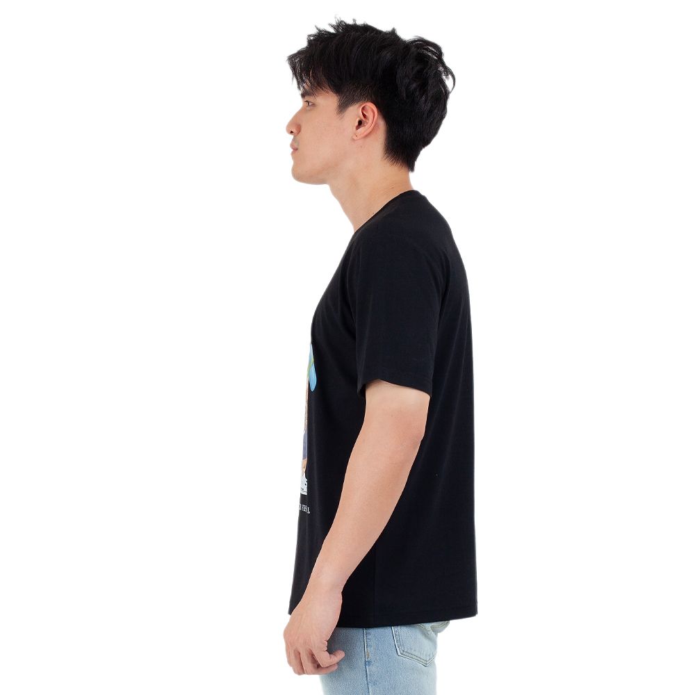 MESTYLE SHORTS SLEEVES T-SHIRT BLACK SIZE L