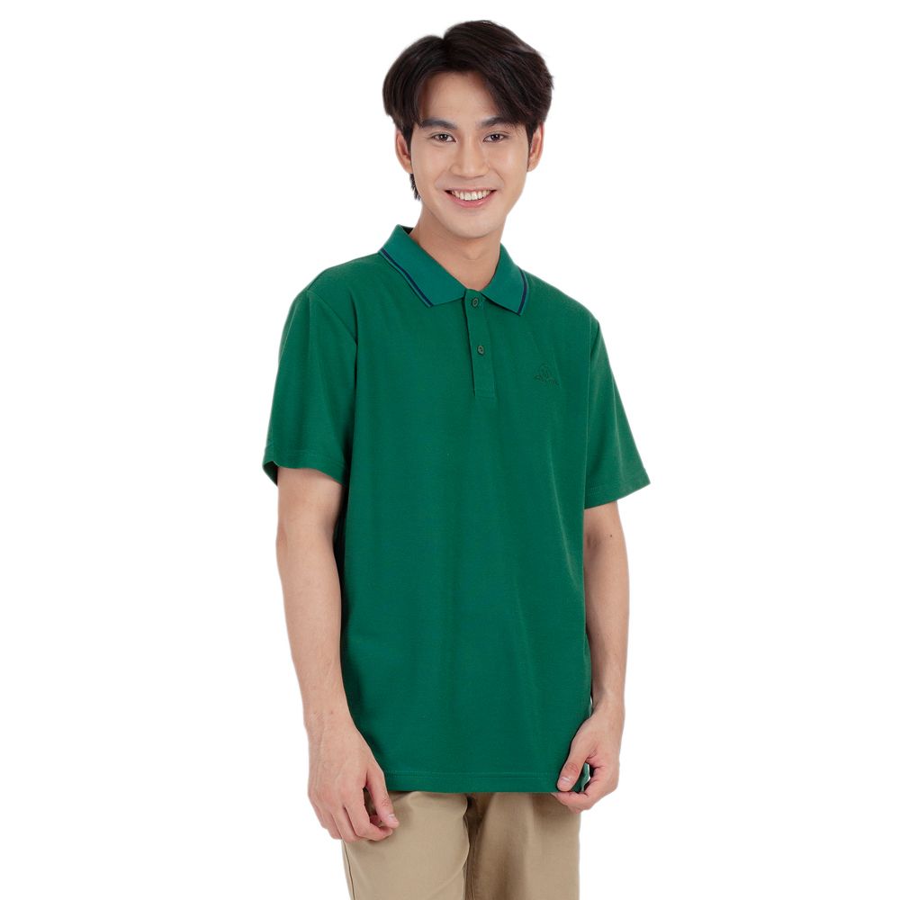 MESTYLE เสื้อโปโลพื้นสีเขียว ไซส์ L