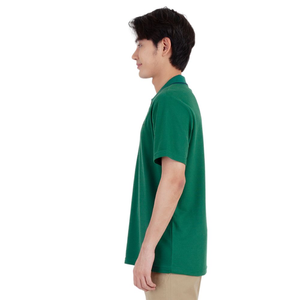 MESTYLE เสื้อโปโลพื้นสีเขียว ไซส์ L