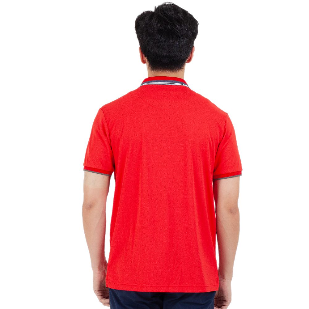 ME STYLE เสื้อโปโล สีแดง ไซส์ S