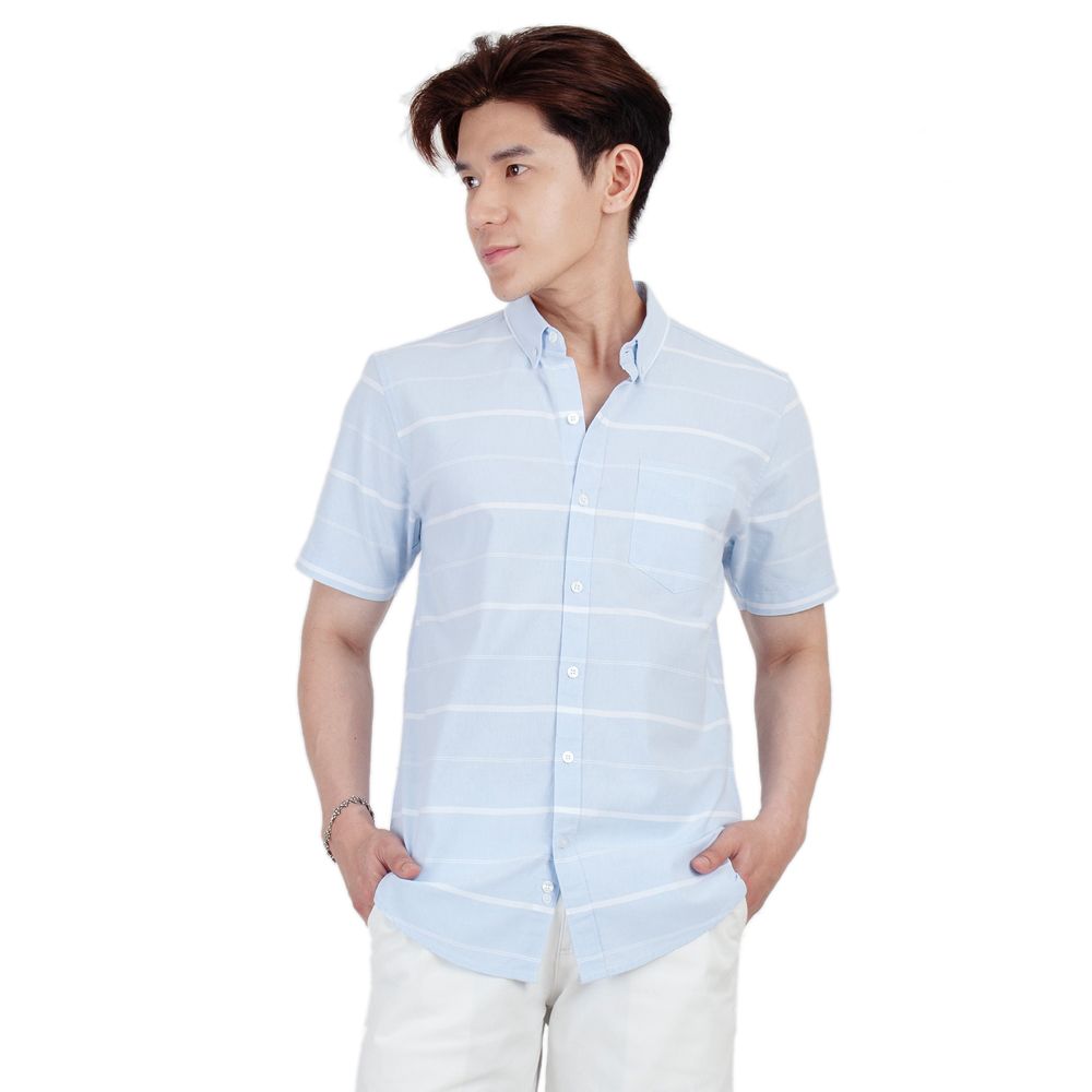 ME STYLE S/S SHIRT BLUE L