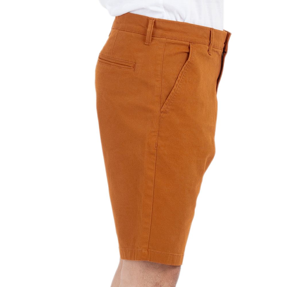 ME STYLE กางเกงสามส่วนสีส้ม ไซส์ 36