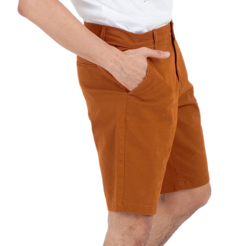 ME STYLE กางเกงสามส่วนสีส้ม ไซส์ 36