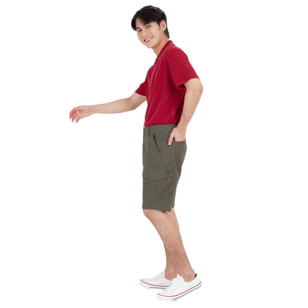 ME STYLE กางเกงคาร์โก้สีเขียว ไซส์ 30