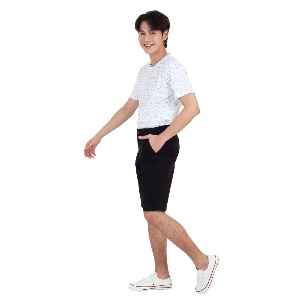 MESTYLE กางเกงสามส่วนสีดำ ไซส์ 30