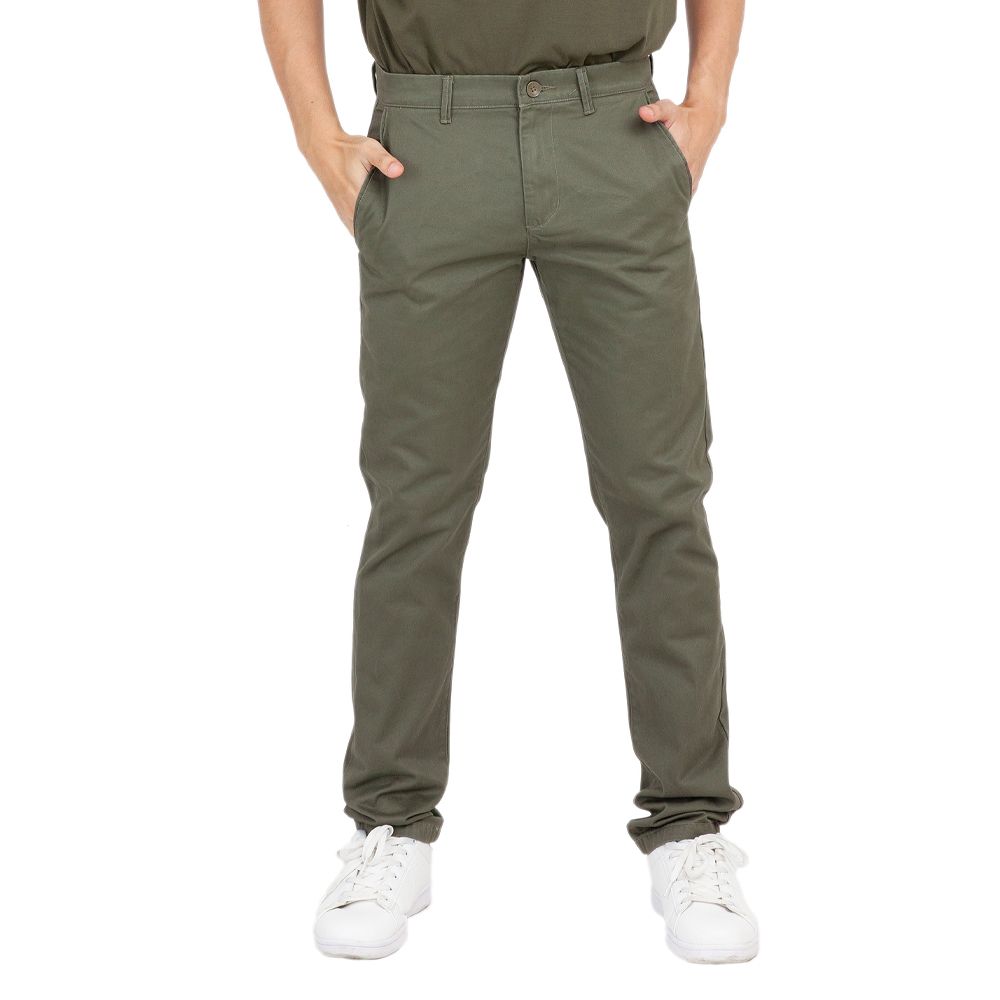 MESTYLE กางเกงขายาวชิโนสีเขียว ไซส์ 36