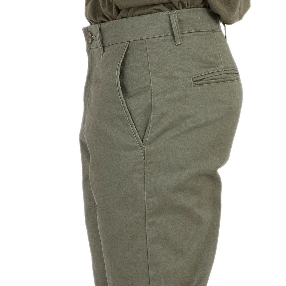 MESTYLE กางเกงขายาวชิโนสีเขียว ไซส์ 36