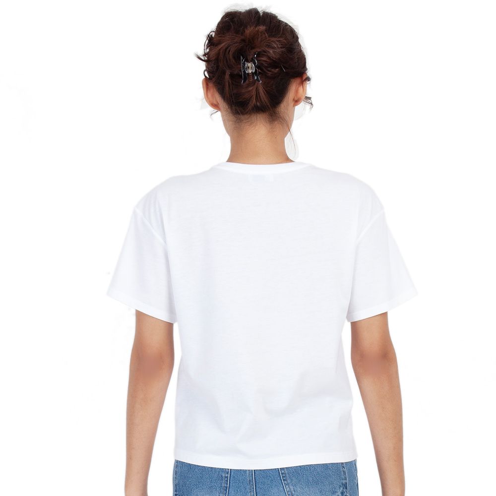 ME STYLE PRINTED T-SHIRT WHITE S
