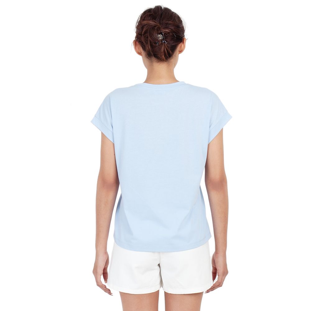 MESTYLE PRINTED T-SHIRT BLUE SIZE XL