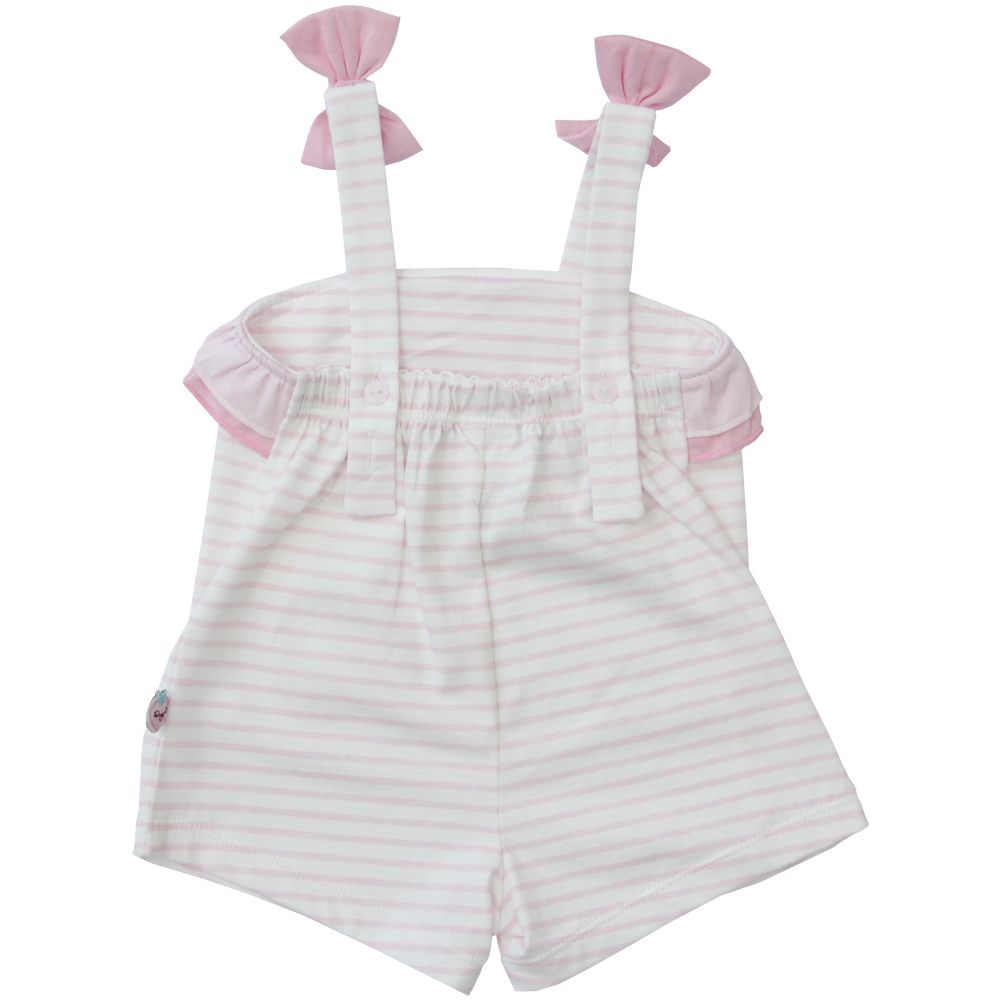 ME STYLEชุดหมีFRUITY ANTIBAC สีชมพู ไซส์ 3-6