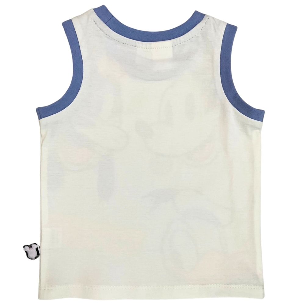 MESTYLE DISNEY TANK TOP MICKEY SUMMER WHITE SIZE 9-12 MONTH