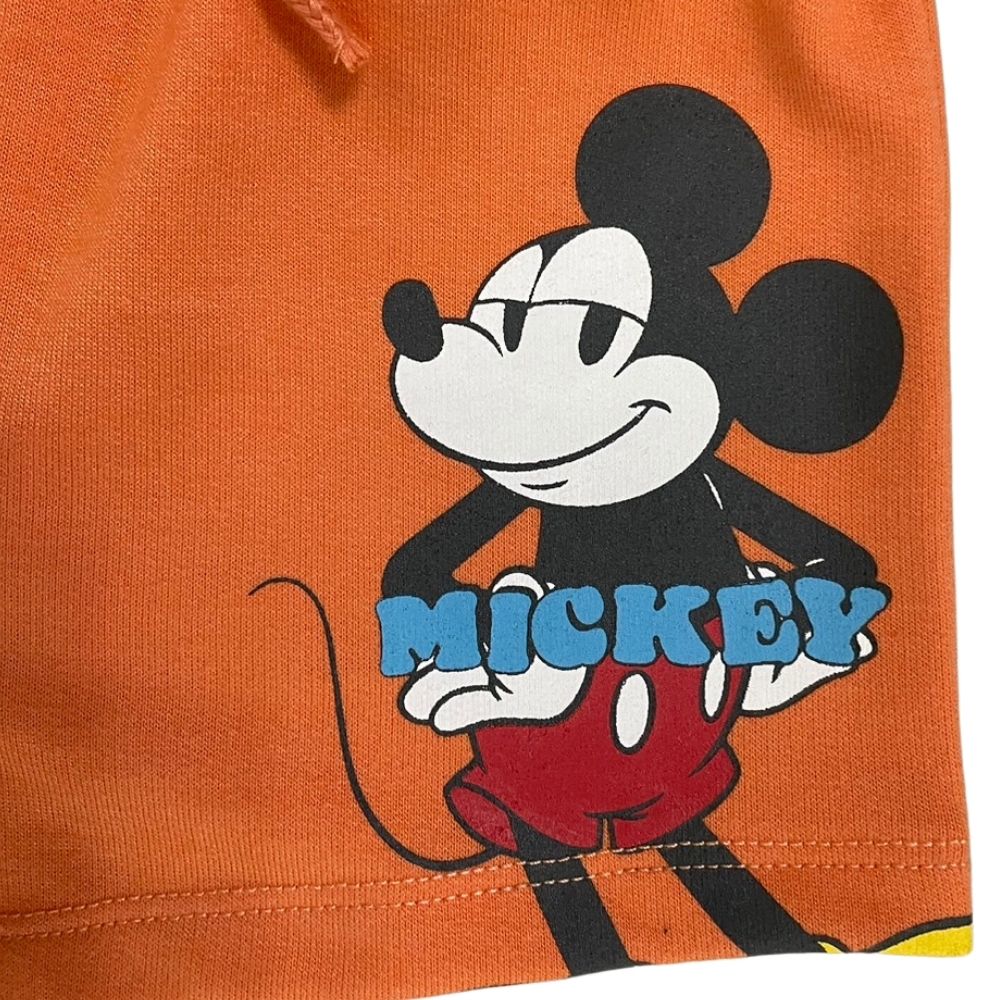 DISNEY MESTYLE กางเกงขาสั้นMICKEY SUMMER สีส้ม 9-12 เดือน