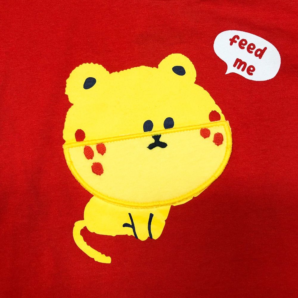 MESTYLE เสื้อยืด ART STUDIO สีแดง ไซส์ 12-18 เดือน