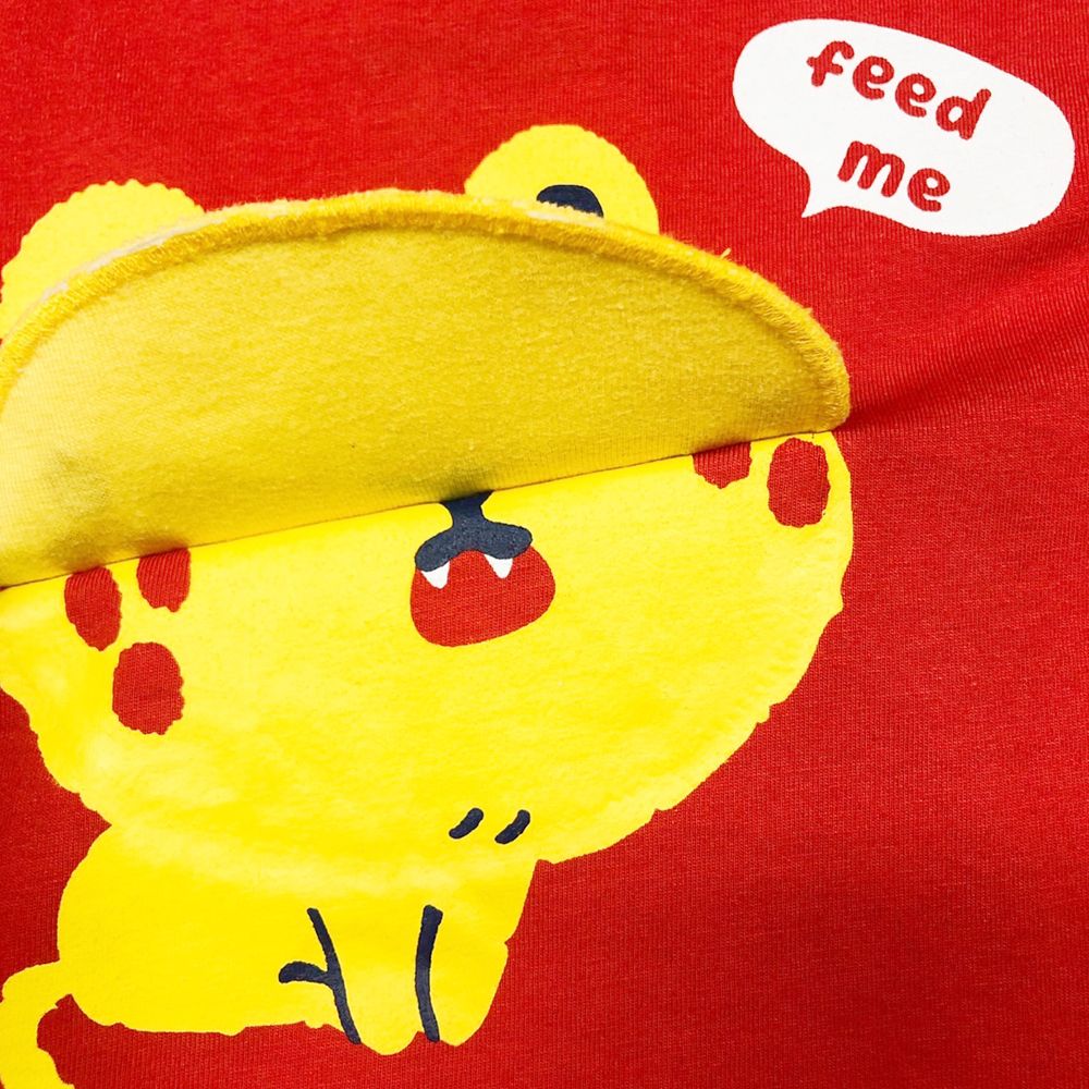 MESTYLE เสื้อยืด ART STUDIO สีแดง ไซส์ 12-18 เดือน