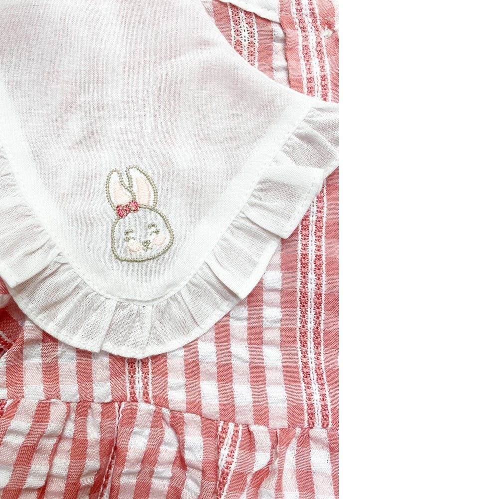 ME STYLE WOVEN SHIRT JOYFUL PEACH 6-9 MONTHS