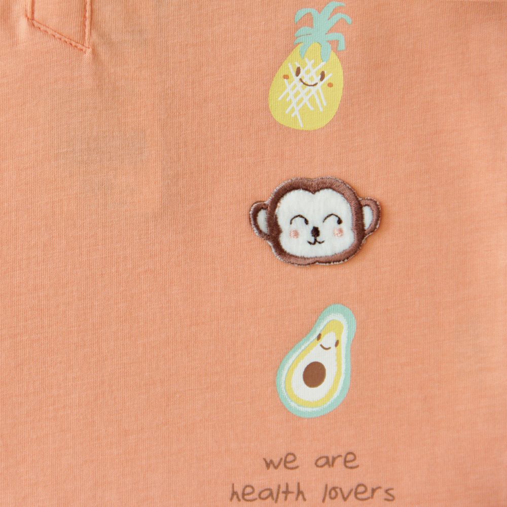 MESTYLE TANK TOP YAMMY ANTIBAC ORANGE SIZE 9-12