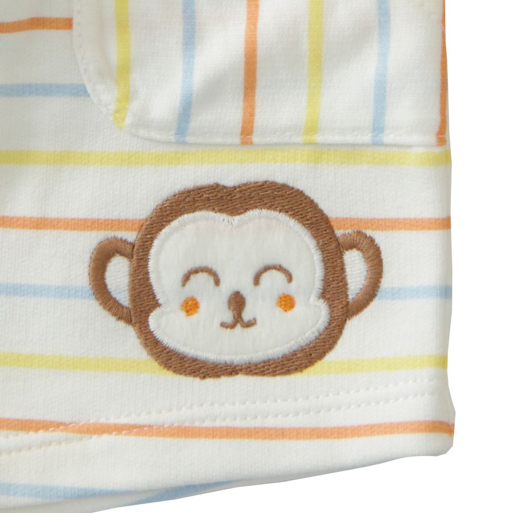 MESTYLE KNIT SHORT YAMMY ANTIBAC WHITE SIZE 12-18