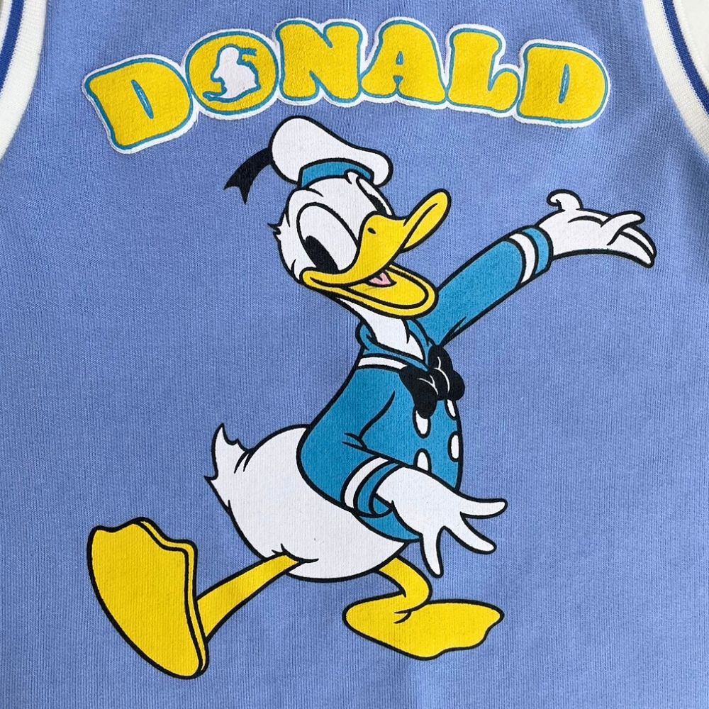 DISNEY MESTYLE KNIT ROMPER DONALD DUCK BLUE 9-12 MONTHS