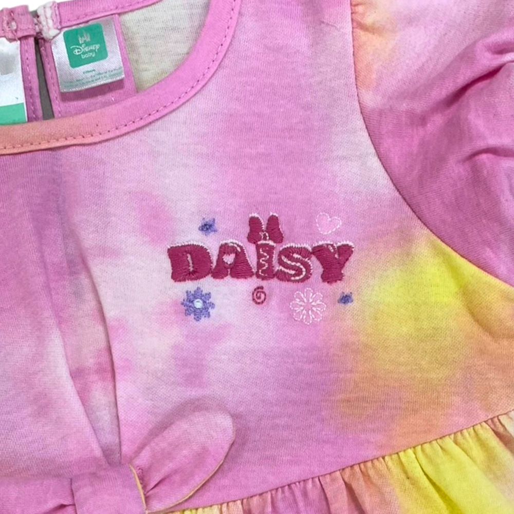 MESTYLE DISNEY ชุดเดรส DAISY พร้อมหมวก สีชมพู ไซซ์ 3-6 เดือน