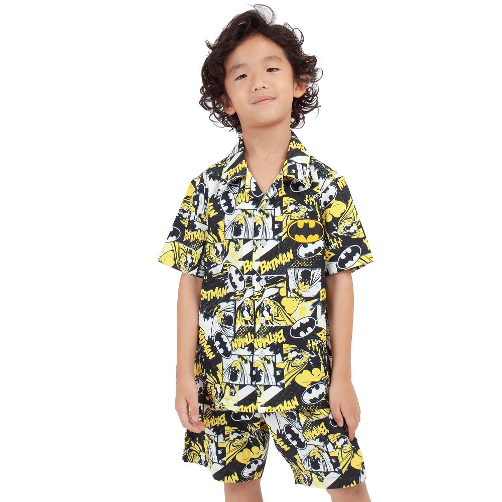 CHARACTER เซ็ทไหมอิตาลีBATMAN สีเหลือง ไซส์ 5