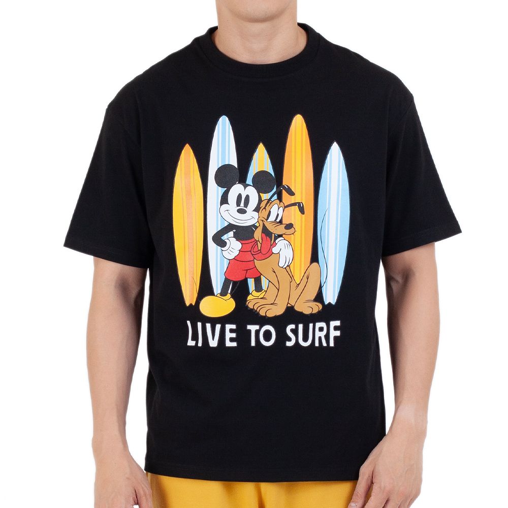 ME STYLE เสื้อยืดมิกกี้สีดำ ไซซ์ M