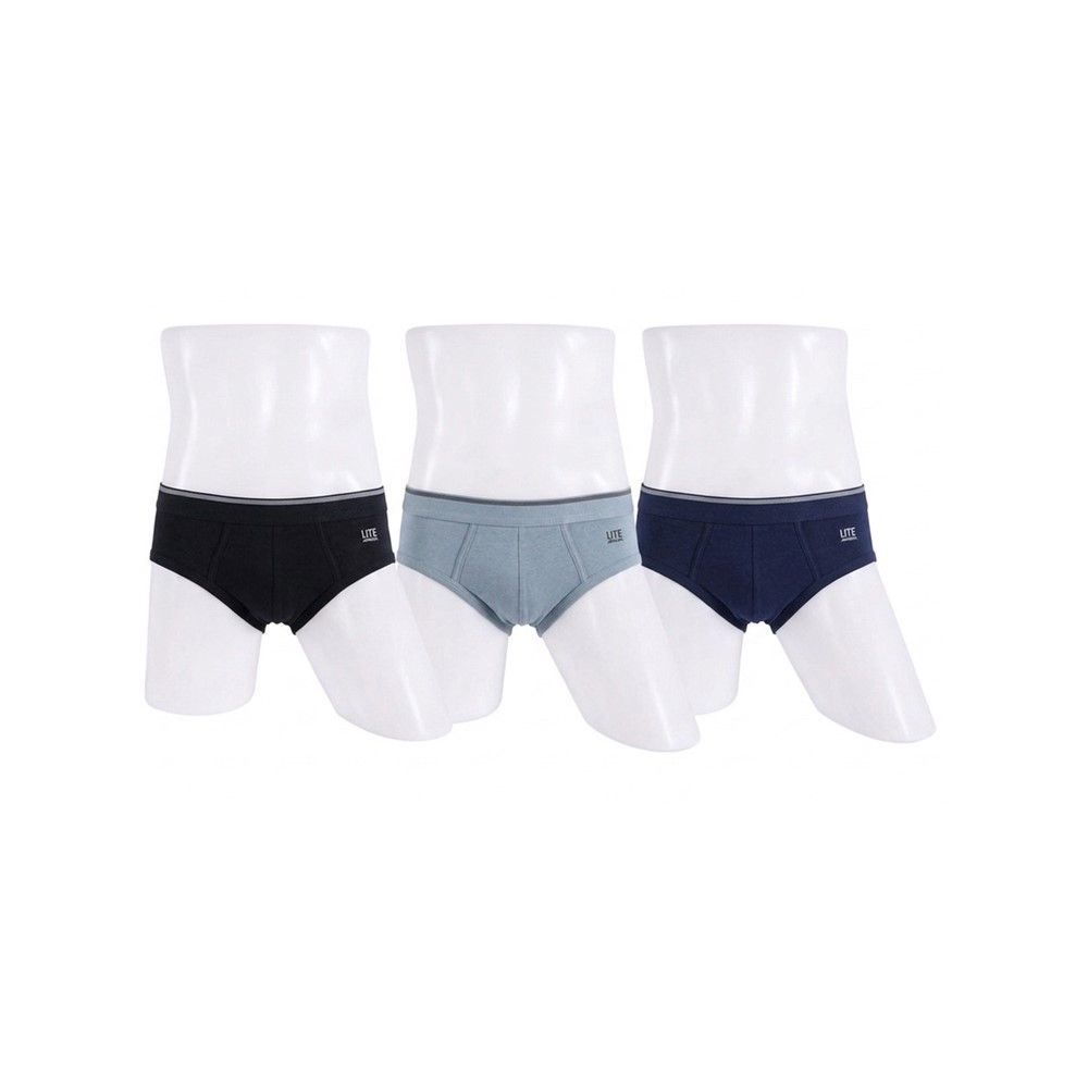 ARROW MEN UNDERWEAR HALF MIXED COLORS SIZE M PACK 3