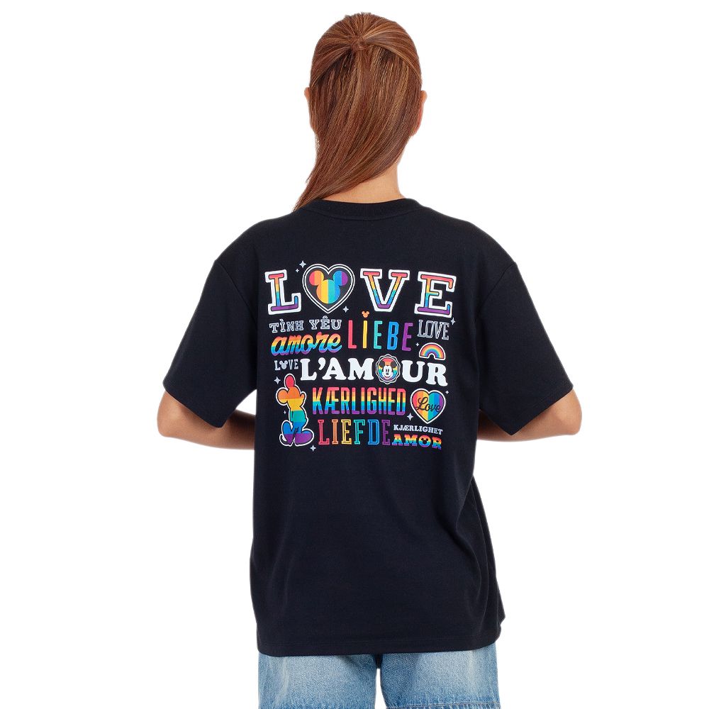 MESTYLE เสื้อยืดพิมพ์ลายสีดำ ไซส์ XL