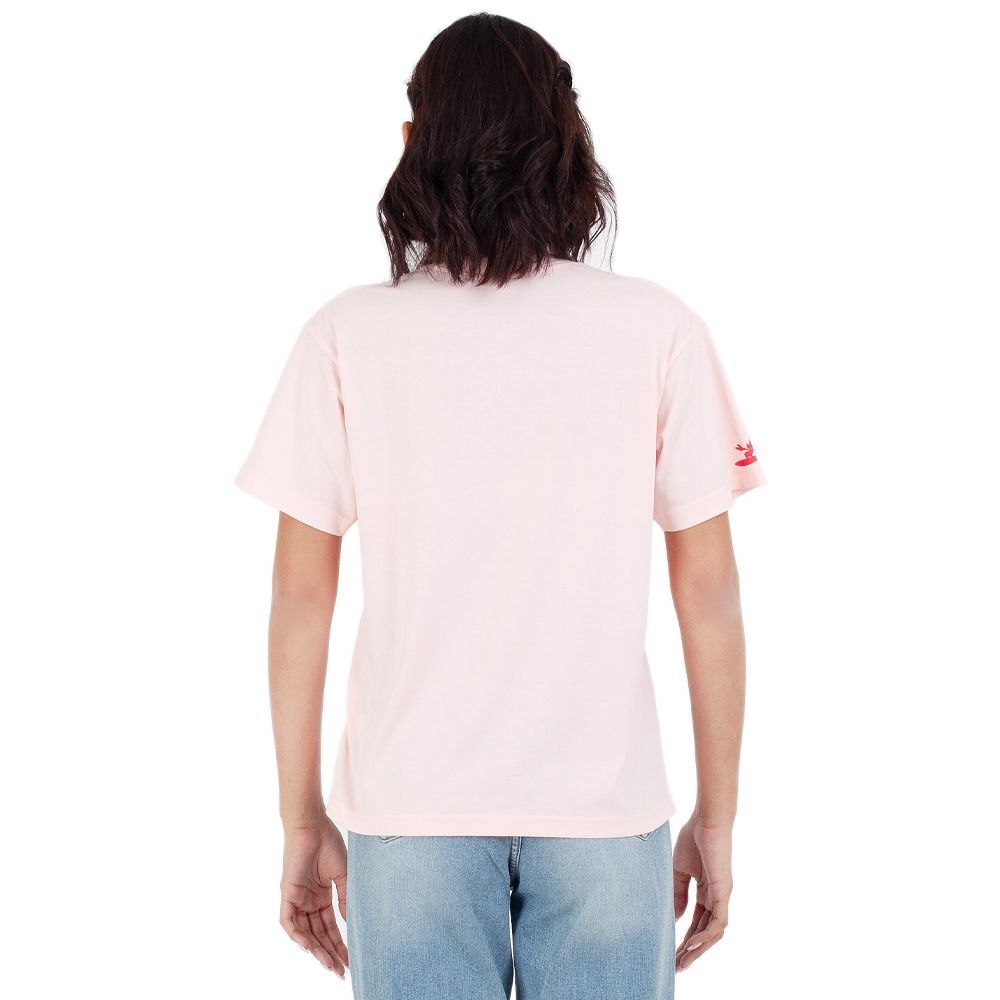 ME STYLE PRINTED T-SHIRT PINK XL
