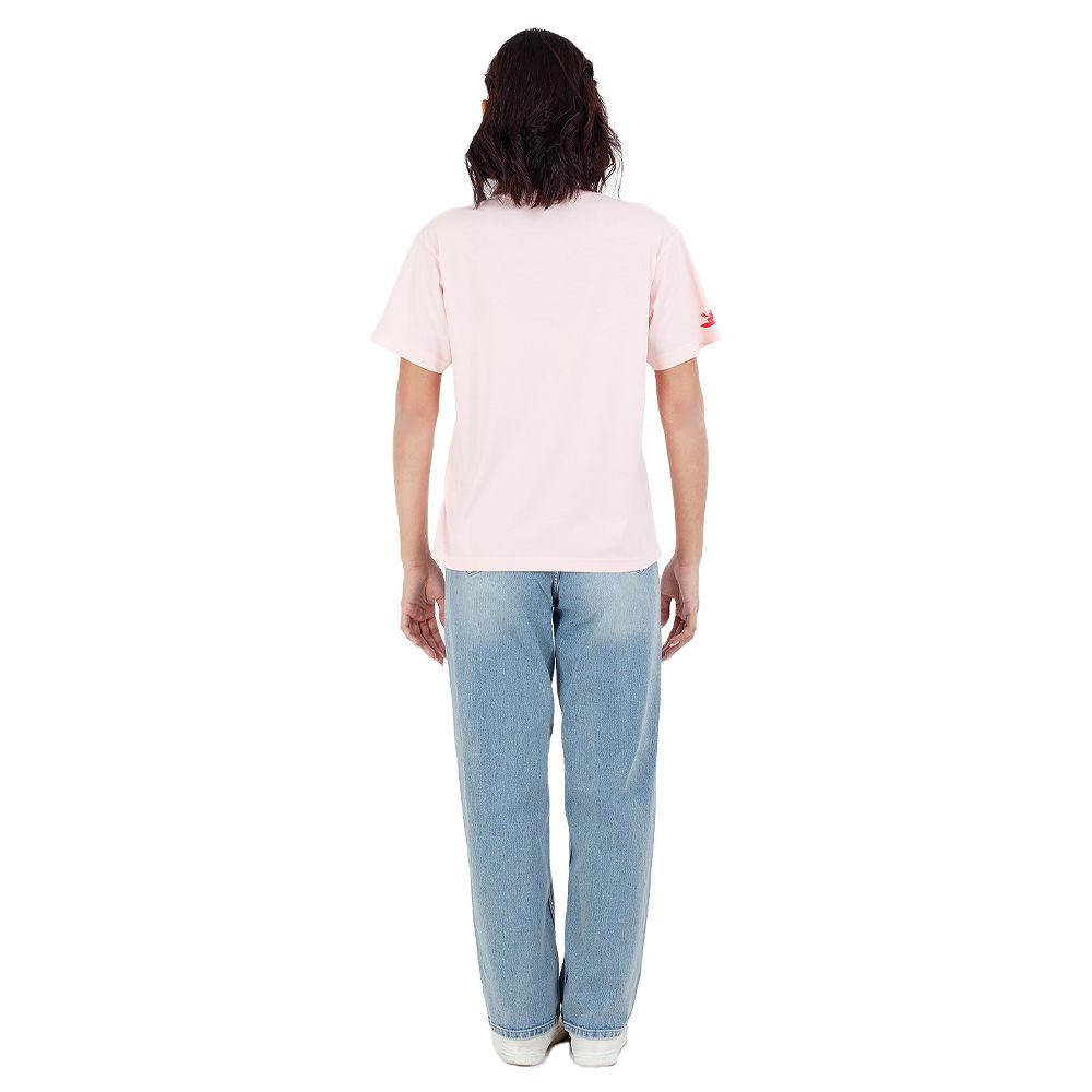 ME STYLE PRINTED T-SHIRT PINK XL