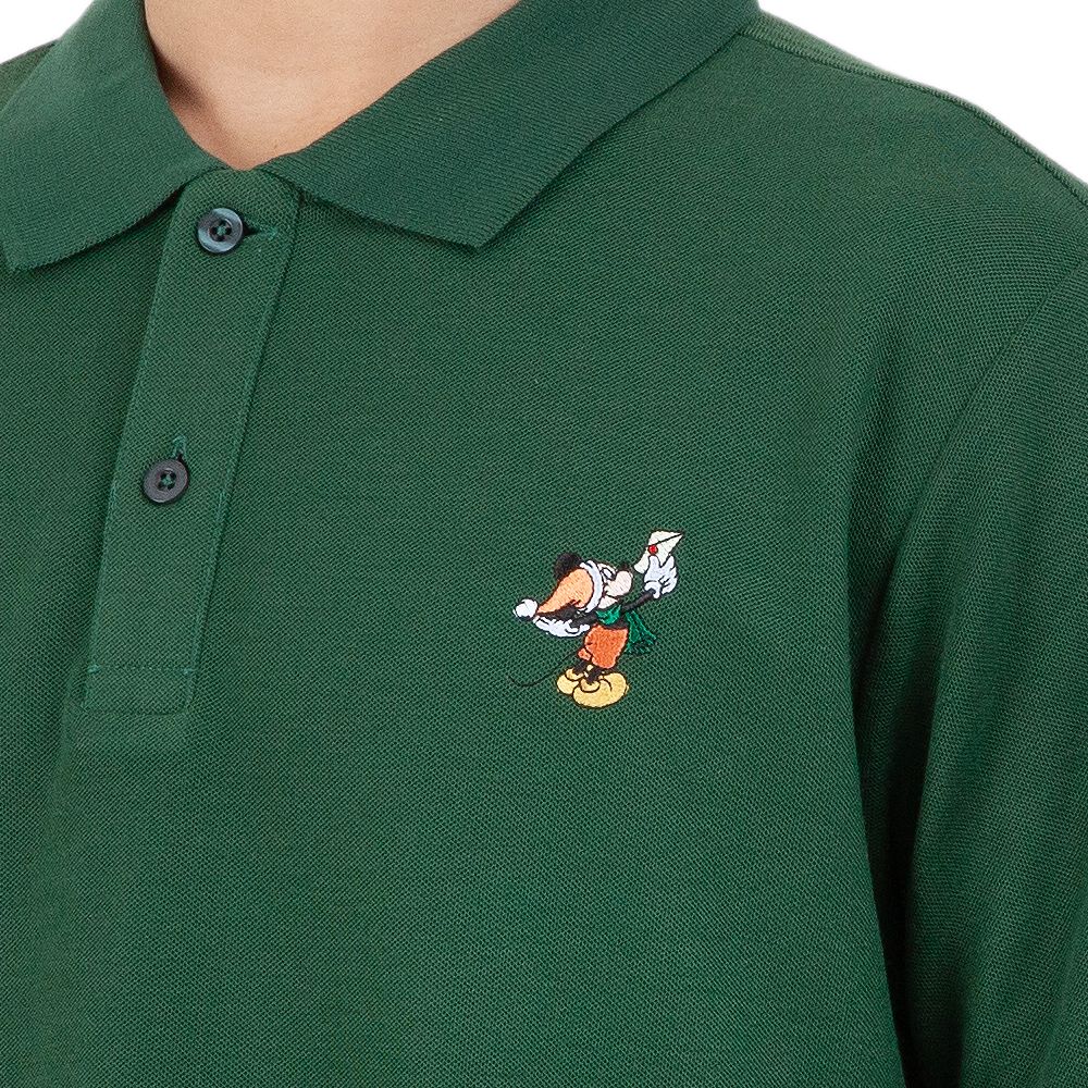 MESTYLE เสื้อโปโลมิ๊กกี้ สีเขียว ไซซ์ L