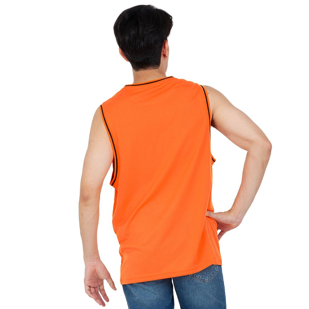 MESTYLE เสื้อแขนกุดสีส้ม ไซส์ L