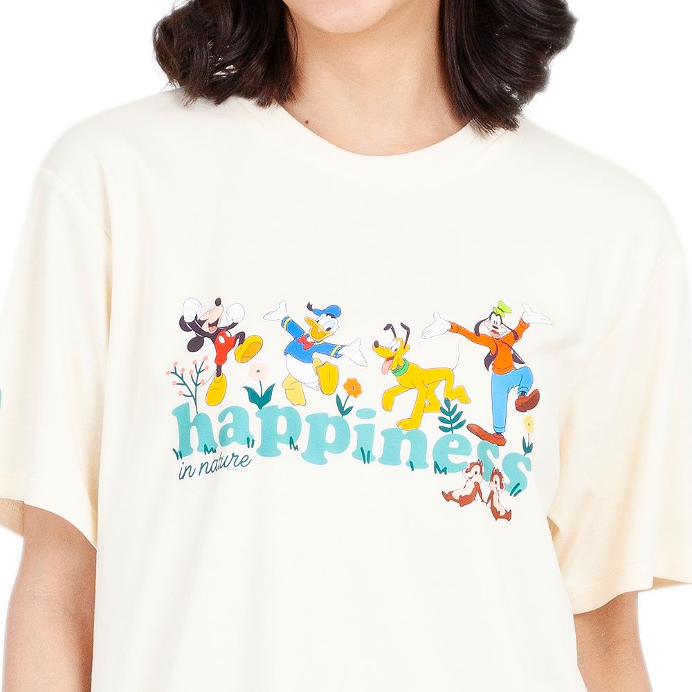 MESTYLE DISNEY เสื้อพิมพ์ลายสีครีม ไซส์ XL