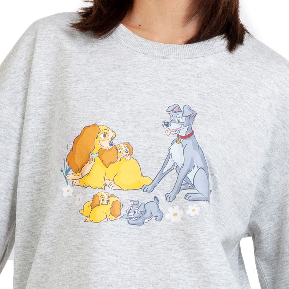 MESTYLE DISNEY เสื้อแขนยาวสีเทา ไซส์ L