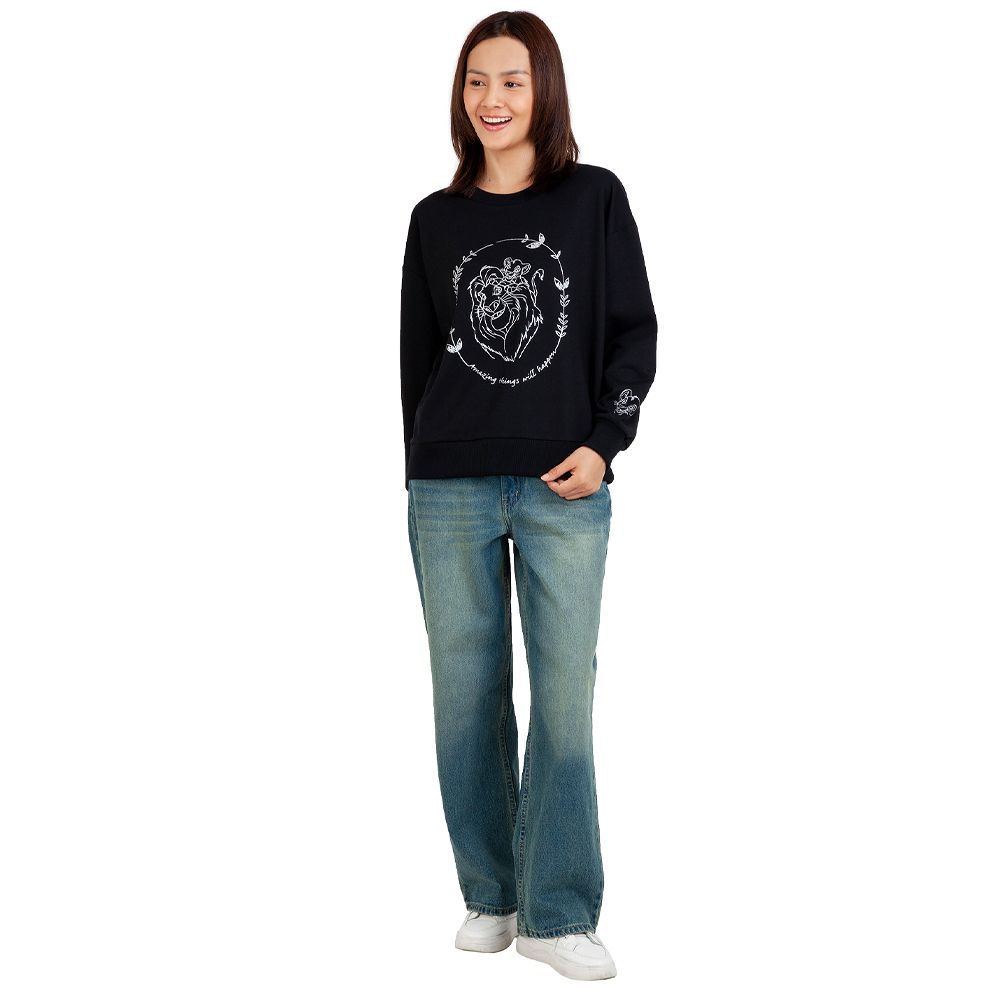 MESTYLE DISNEY เสื้อแขนยาวสีดำ ไซส์ M