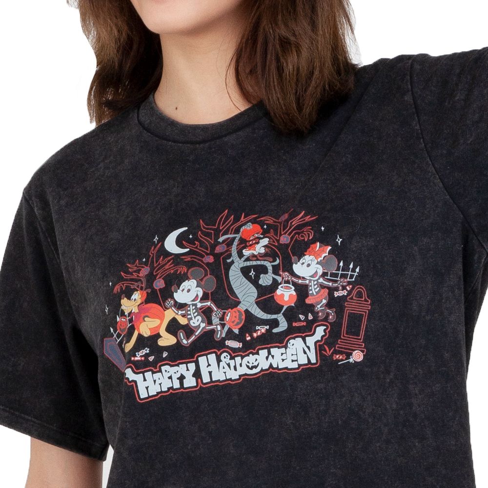 MESTYLE DISNEY เสื้อยืดสีดำ ไซส์ XL