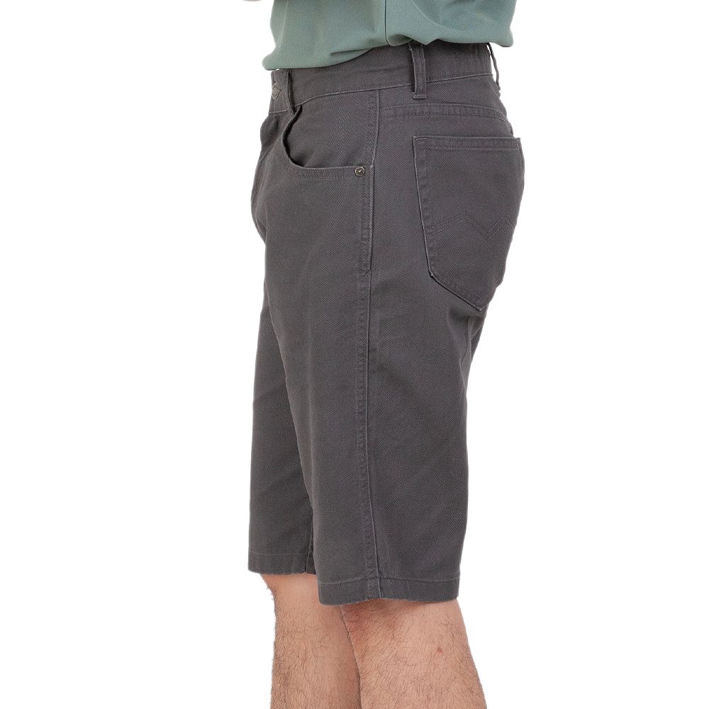 MESTYLE กางเกงขาสั้นทวิล สีเทาเข้ม ไซส์ 32