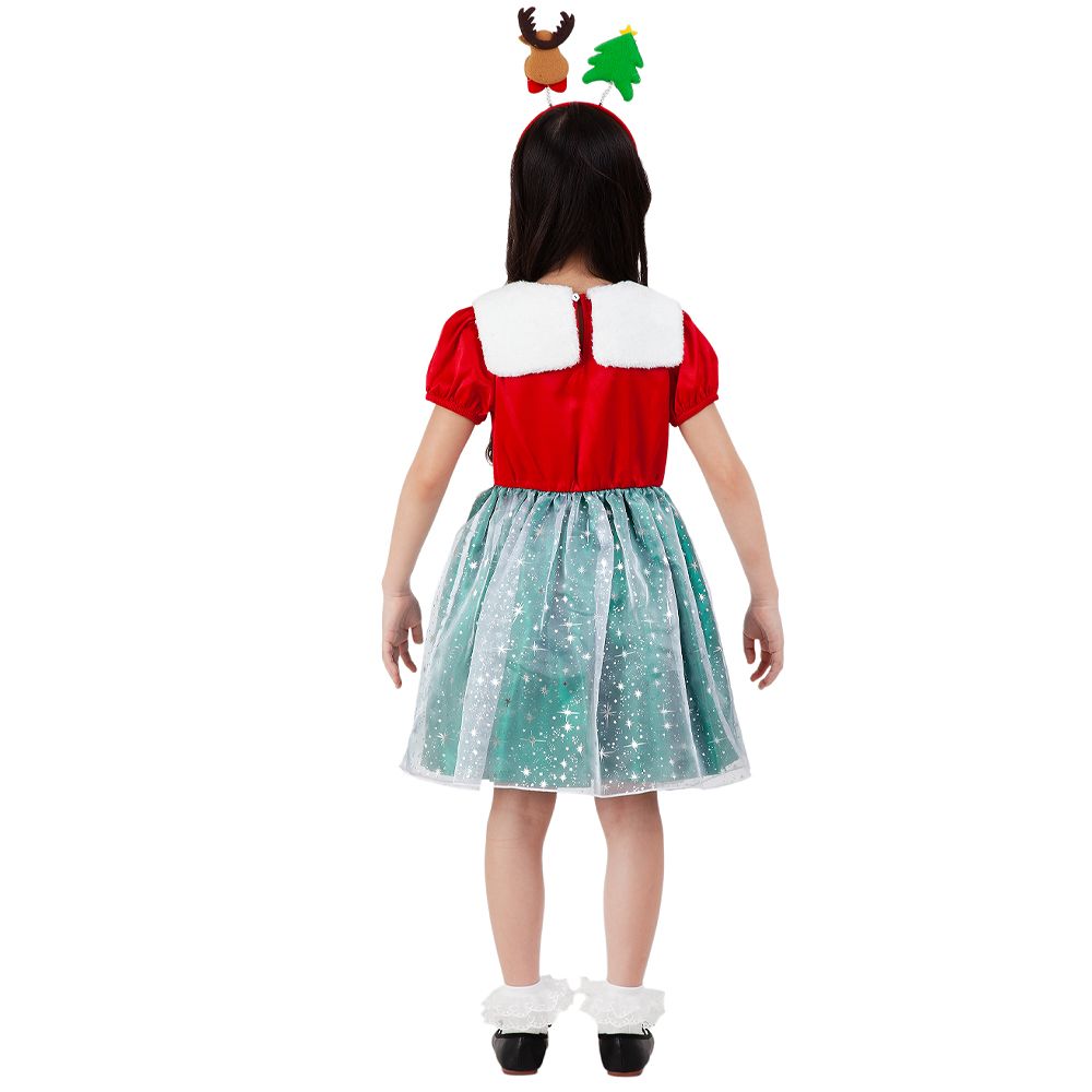 DISNEY ชุดกระโปรงคริสต์มาสแต่งปก MINNIE ไซส์ 9