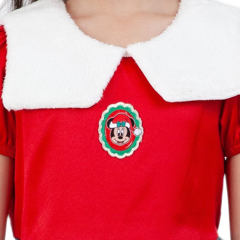DISNEY ชุดกระโปรงคริสต์มาสแต่งปก MINNIE ไซส์ 9
