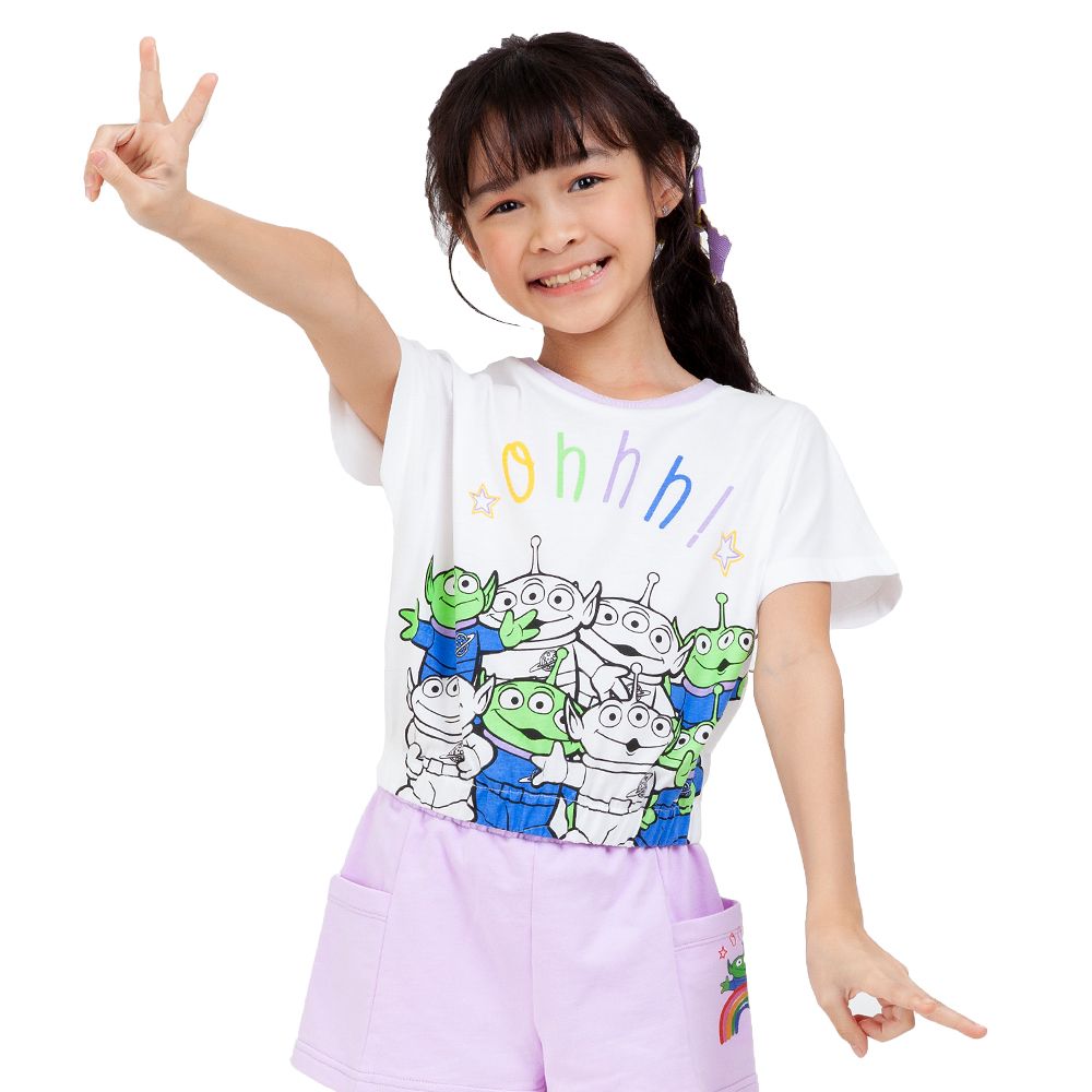 CHARACTER เสื้อยืด TOY STORY สีขาวครีม ไซส์ 9