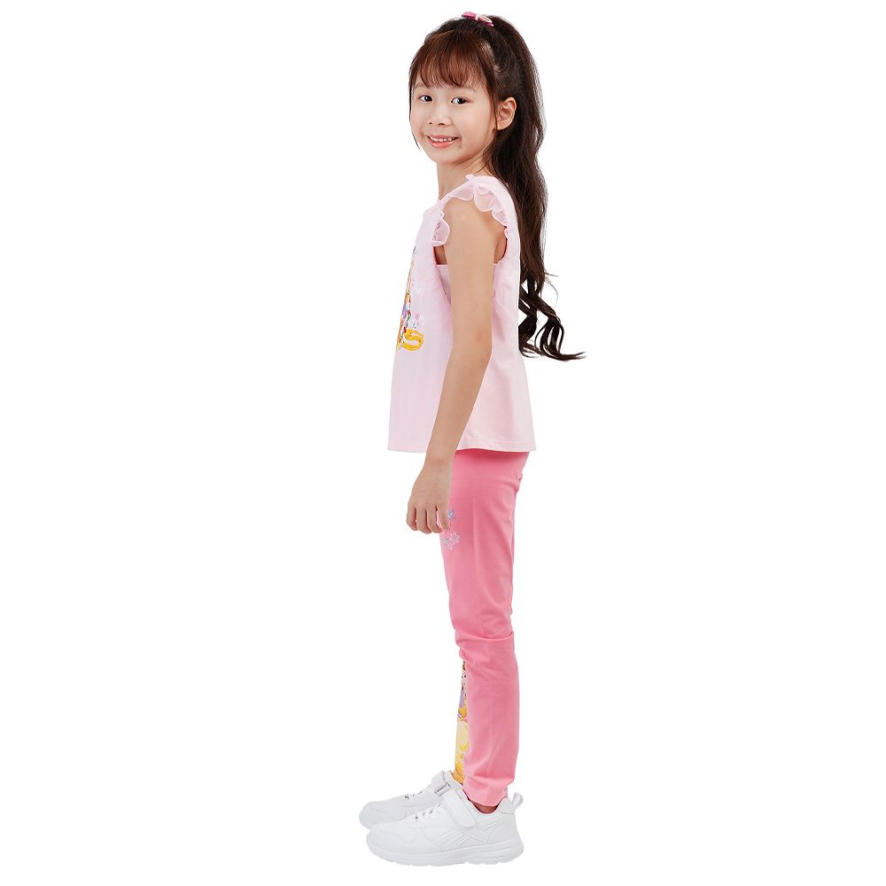 DISNEY เสื้อยืด PRINCESS สีชมพู SIZE 5
