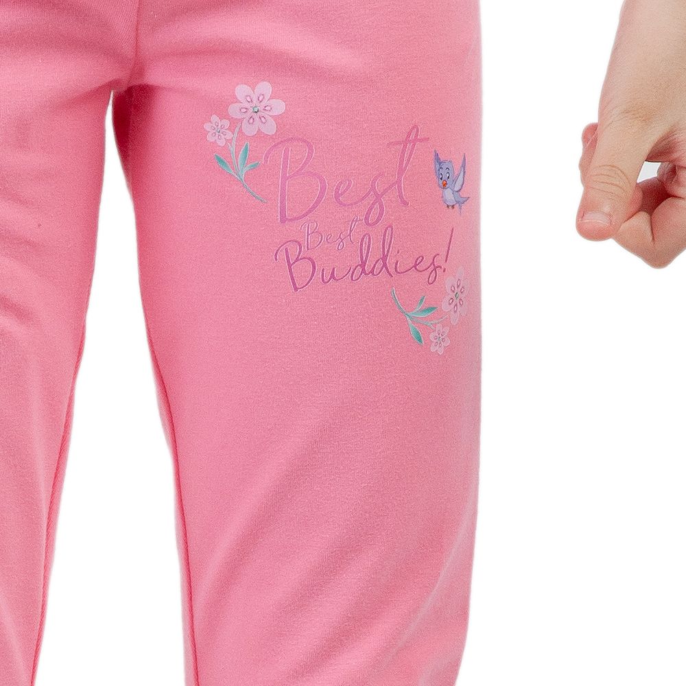 DISNEY กางเกงขายาว PRINCESS สีชมพู ไซส์ 9