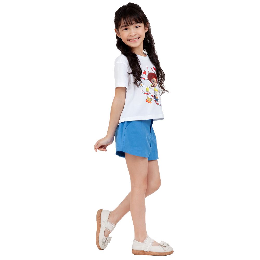 CHARACTER เสื้อยืด TOY STORY สีขาวครีม ไซส์ 9